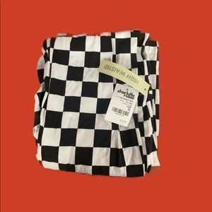 Never worn checkered leggings